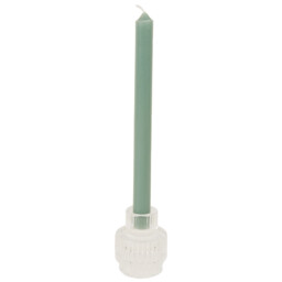 Set of 3 Taper Candles and Candle Holder - Multicolour - Wilko - thumbnail 5
