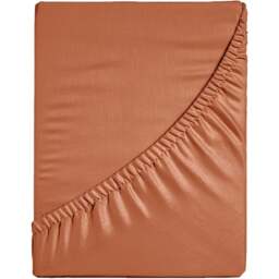 Velosso Microfibre King Size Orange Fitted Sheet - Wilko - thumbnail 1