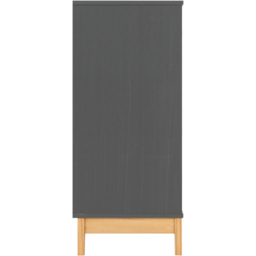 Seconique Cleveland 5 Drawer White and Grey Metal Effect Chest of Drawers - Wilko - thumbnail 6