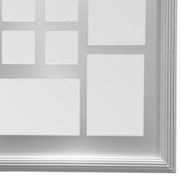 Premier Housewares Rectangular White 9 Photo Multi Photo Frame - Wilko - thumbnail 4