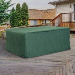 Outsunny Green 600D Oxford Anti-UV Garden Furniture Cover 210 x 140 x 80cm - Wilko - thumbnail 3