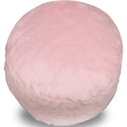 Kaikoo Pink Fur Stool - Wilko - thumbnail 5