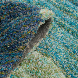 DS Living Stella Blue Ultra Plush Rug 160 x 230cm - Wilko - thumbnail 4