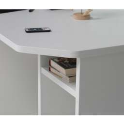 Flair Power Z Colour Changing LED Gaming Desk White - Size: 160 x 72 x 91.1cm - Wilko - thumbnail 5