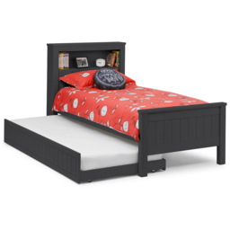 Julian Bowen Maine Small Anthracite Underbed - Size: Single - Grey - Wilko - thumbnail 4