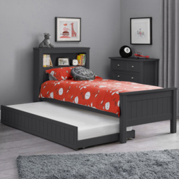 Julian Bowen Maine Small Anthracite Underbed - Size: Single - Grey - Wilko