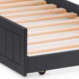 Julian Bowen Maine Small Anthracite Underbed - Size: Single - Grey - Wilko - thumbnail 5