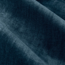 Yard Navy Heavy Chenille Velvet Eyelet Curtain 229 x 137cm - Size: W 137 x D 229cm - Blue - Yard Living - Wilko - thumbnail 6
