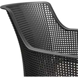 Keter Elisa Set of 6 Garden Dining Chair - Size: 78.4 x 61.5 x 53cm - Grey - Wilko - thumbnail 7