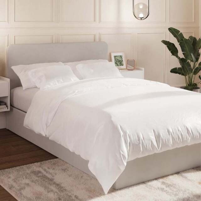 GFW Chiswick Small Double Soft Grey Ottoman Bed - Wilko - image 1