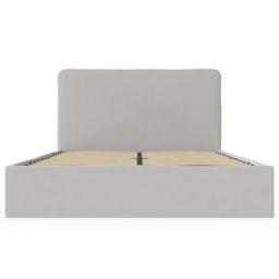 GFW Chiswick Small Double Soft Grey Ottoman Bed - Wilko - thumbnail 3