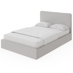 GFW Chiswick Small Double Soft Grey Ottoman Bed - Wilko - thumbnail 5