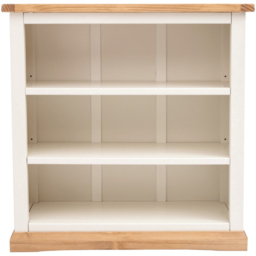 Trevi 3 Shelf Off White Bookcase - Wilko - thumbnail 3
