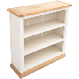 Trevi 3 Shelf Off White Bookcase - Wilko - thumbnail 5