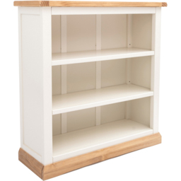 Trevi 3 Shelf Off White Bookcase - Wilko - thumbnail 4
