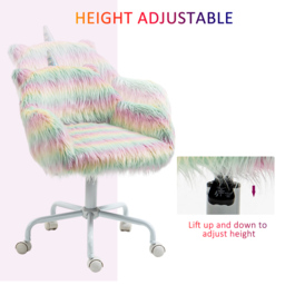 Portland Unicorn Multicolour Swivel Chair - Size: 54 x 56 x 72cm - Wilko - thumbnail 5