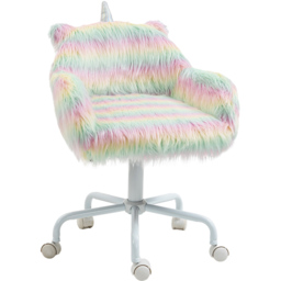 Portland Unicorn Multicolour Swivel Chair - Size: 54 x 56 x 72cm - Wilko - thumbnail 3