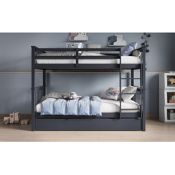 Flair Wooden Grey Zoom Bunk Bed with Trundle - Size: Single - Wilko - thumbnail 7
