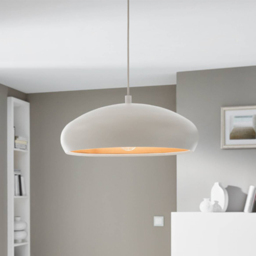 EGLO Mogano 1 White and Copper Pendant Light - Size: 40.0 x 40.0 x 110.0cm - Wilko - thumbnail 4