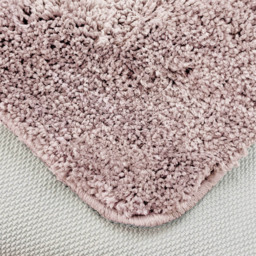 Velosso Knox Blush Bath Mat set - Size: 50 x 80 x 1cm - Pink - Wilko - thumbnail 4