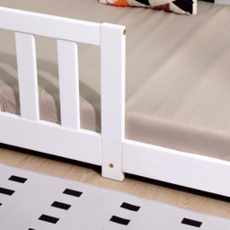 Portland Wood House White Kids Bed Frame - Size: Single - Wilko - thumbnail 6