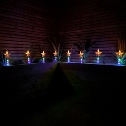 Samuel Alexander Star Multicoloured LED Christmas Path Light 8 Pack - Size: 35 x 12 x 12cm - Wilko - thumbnail 7