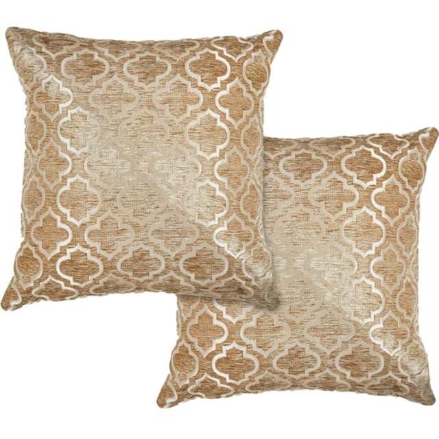 Serene Marrakesh Gold Cushion Cover 43 x 43cm - Wilko - image 1