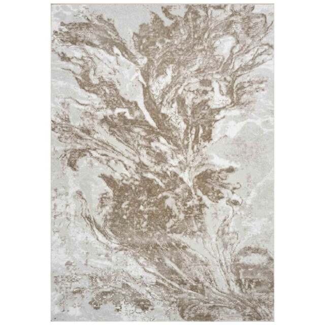 Desire Rugs Serenity Stone Abstract Water Grunge Texture Rug 120 x 170cm - Wilko - image 1