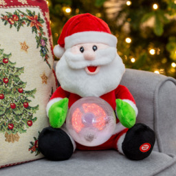 The Christmas Workshop Musical Santa and LED Snow Ball - Wilko - thumbnail 6
