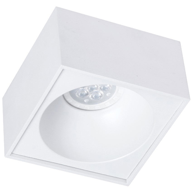 Milagro Bali Square White Spot Light 230V - Size: 9 x 9 x 4 cm - Wilko - image 1