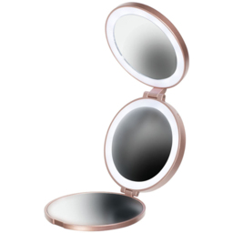 JML NuYou Tri Fold Mirror - Size: 20 x 15 x 3cm - Pink - Wilko - thumbnail 4