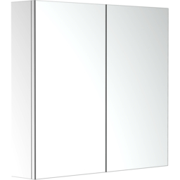 HOMCOM Silver Bathroom Cabinets with Mirror - Size: 60 x 12 x 55cm - Wilko - thumbnail 3