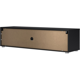 Furniture To Go Media 2 Door Single Drawer Black TV Unit - Size: 39.8 x 147.2 x 38.4cm - Wilko - thumbnail 7