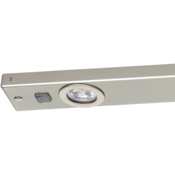 EGLO Kob Satin Nickel Under Cabinet LED Light - Size: 60 x 7 x 2.5cm - Silver - Wilko - thumbnail 4