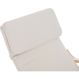 Portland Cream White Rocking Lounge Chair - Size: Single - Wilko - thumbnail 4