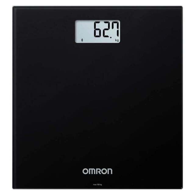 Omron HN300T2 Black Intelli IT Weight Scale - Size: 4 x 28.5 x 31cm - Wilko - image 1
