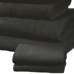 Rapport Home Chatsworth Super Soft 600gsm Combed Cotton Grey Hand Towel - Size: 3 x 80 x 50cm - Wilko - thumbnail 4