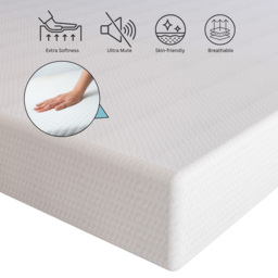 Sliding Wardrobes 4U Small Single Smart Hard Foam Pressure Relief Mattress - White - Wilko - thumbnail 7