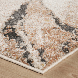Desire Rugs Essence Terracotta Abstract Rug 60 x 220cm - Size: 220 x 60 x 2cm - Orange - Wilko - thumbnail 4