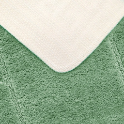 Velosso Mayfair Sage Microfibre Bath Mat Set - Size: 50 x 80 x 1cm - Green - Wilko - thumbnail 5