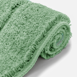 Velosso Mayfair Sage Microfibre Bath Mat Set - Size: 50 x 80 x 1cm - Green - Wilko - thumbnail 4