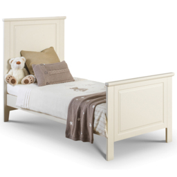 Julian Bowen Cameo Stone White Cot Bed - Size: Toddler - Cream - Wilko - thumbnail 6