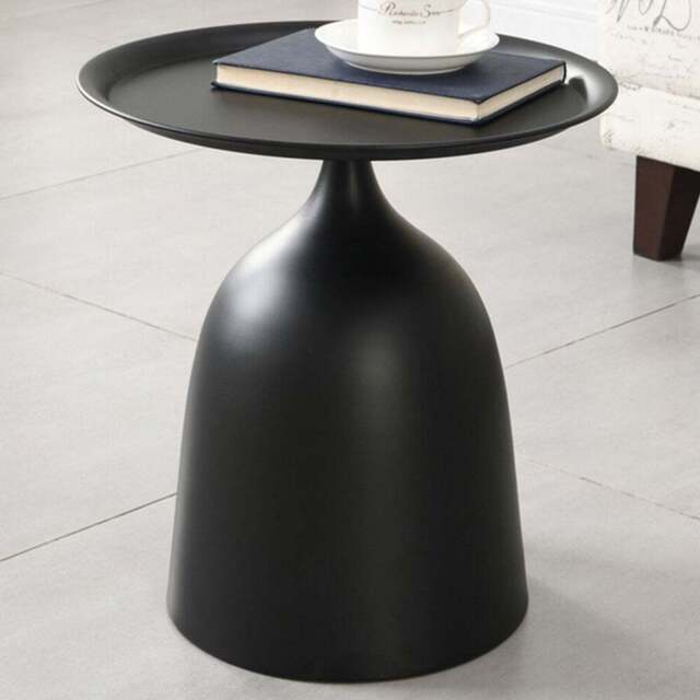 Dome Side Table - Black - Wilko - image 1