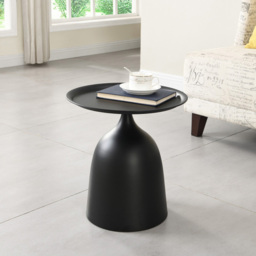 Dome Side Table - Black - Wilko - thumbnail 4