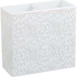 Morocco Toothbrush Holder - White - Wilko - thumbnail 1