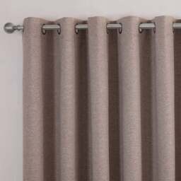 Dusk Eyelet Curtain Natural/168cm/137cm - Divante - Wilko - thumbnail 5