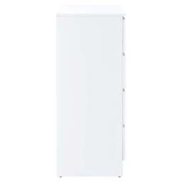 Oslo 4 Drawer White Chest of Drawers - Birlea - Wilko - thumbnail 5
