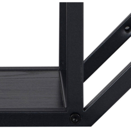 Florence Seaford 3 Shelf Black Octagonal Metal Wall Shelf - Furniture To Go - Wilko - thumbnail 7