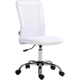 Portland White Mesh Office Chair - Size: 43 x 58 x 100cm - Wilko - thumbnail 3