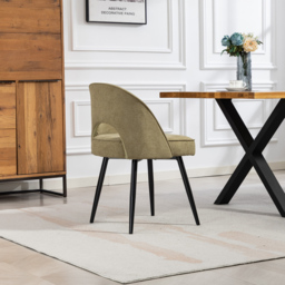 Artemis Home Ashley Set of 2 Pistachio Dining Chairs - Wilko - thumbnail 7
